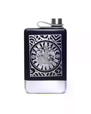 Fantastic Cameroon Engraved whiskey bottle