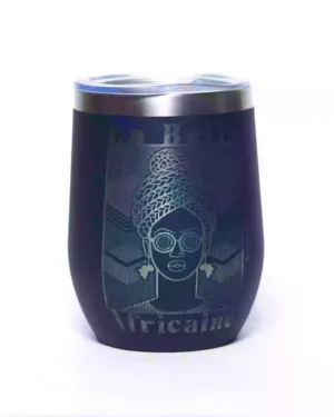 Beautiful African stainless steel cup