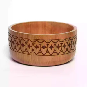 Bol gravé aux motifs africains (2)